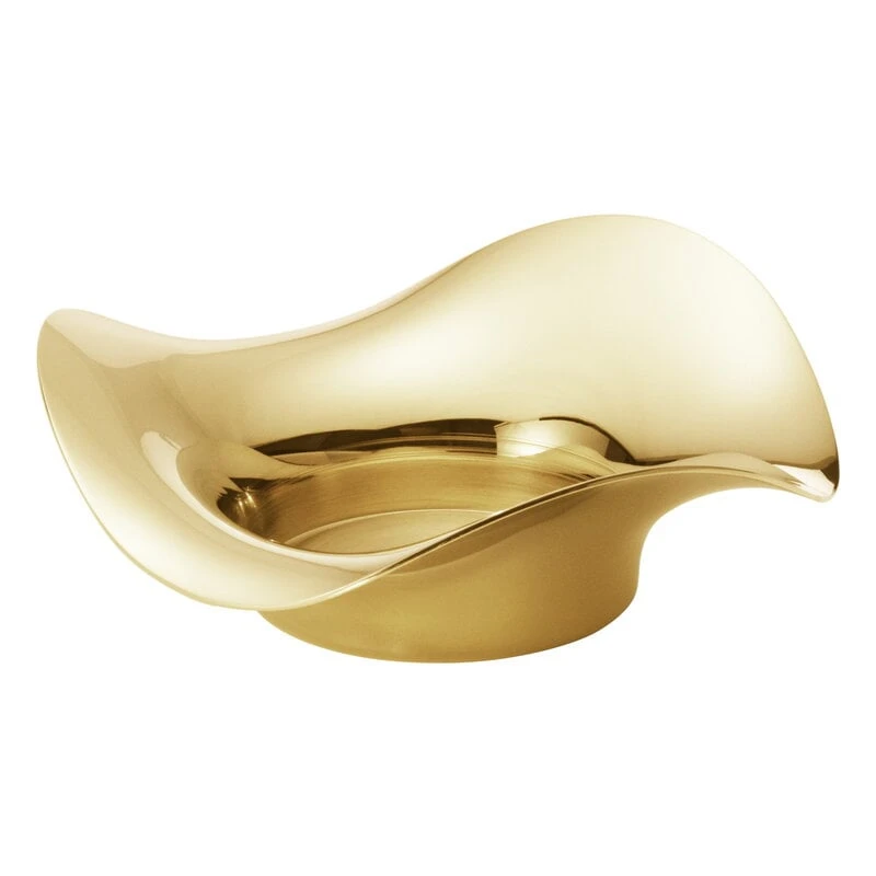 Georg Jensen Bougeoir Cobra, Doré 1 Georg Jensen Bougeoir Cobra, Doré