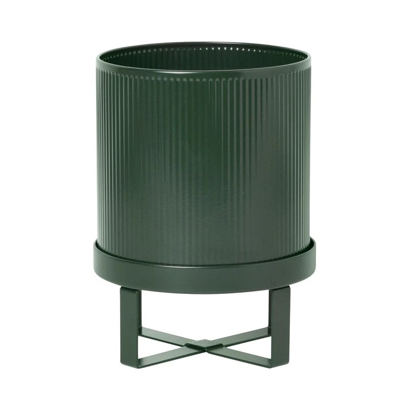 Ferm LIVING Pot Bau, Petit Modèle, Vert Foncé 1 Ferm LIVING Pot Bau, Petit Modèle, Vert Foncé