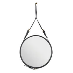 GUBI Miroir Adnet S, Noir
