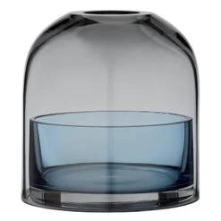 AYTM Photophore En Forme De Lanterne Tota, Noir - bleu