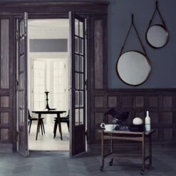GUBI Miroir Adnet S, Noir -Décoration D'Intérieur 115Gubi iso