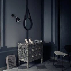 GUBI Miroir Adnet S, Noir -Décoration D'Intérieur 117Gubi iso