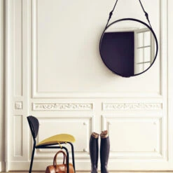 GUBI Miroir Adnet S, Noir -Décoration D'Intérieur 118Gubi iso