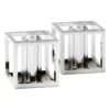 By Lassen Bougeoir Kubus Micro, Lot De 2, Nickel