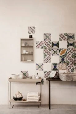 Ferm LIVING Bol Alza, Marbre Noir -Décoration D'Intérieur 129 2326