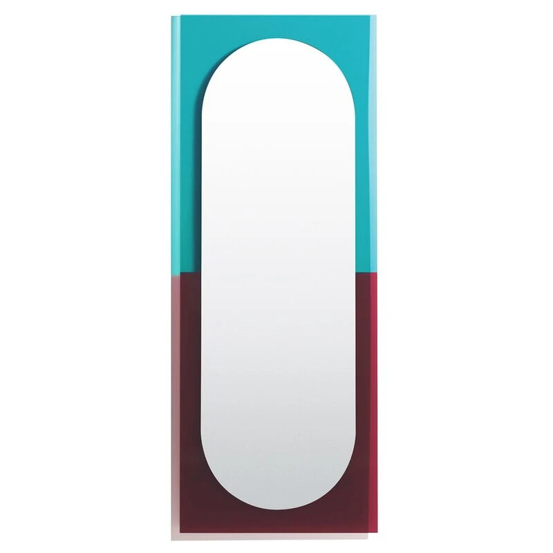 Petite Friture Miroir Wander, 67 x 176 cm, émeraude - Cerise 1 Petite Friture Miroir Wander, 67 x 176 cm, émeraude - Cerise