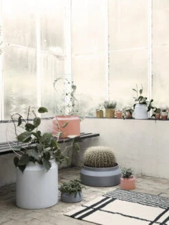Ferm LIVING Pot Hexagon L, Laiton -Décoration D'Intérieur 14 5915