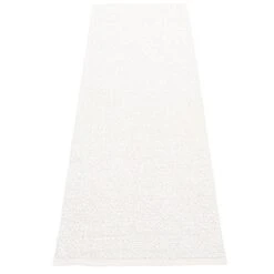 Pappelina Tapis Svea, 70 X 240 cm, Blanc Métallisé