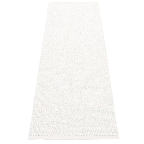 Pappelina Tapis Svea, 70 X 240 cm, Blanc Métallisé 1 Pappelina Tapis Svea, 70 X 240 cm, Blanc Métallisé