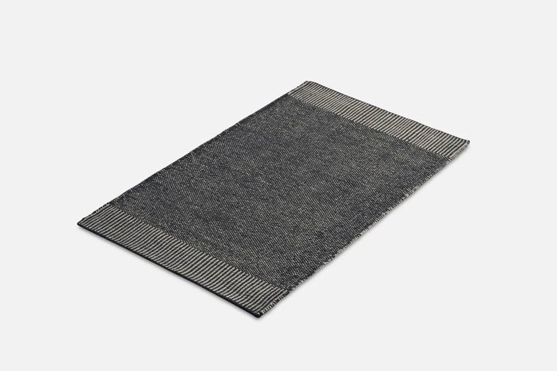 Woud Tapis Rombo 90 X 140 cm, Gris 2 Woud Tapis Rombo 90 X 140 cm, Gris – Image 2