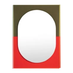 Petite Friture Miroir Wander, 67 x 90 cm, Vermillon - Kaki