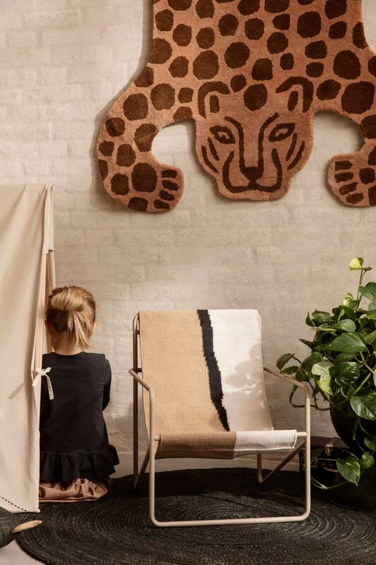 Ferm LIVING Petit Tapis Rond En Jute Eternal, Noir 2 Ferm LIVING Petit Tapis Rond En Jute Eternal, Noir – Image 2