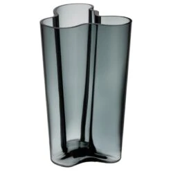 Iittala Vase Aalto 251 mm, Gris Foncé