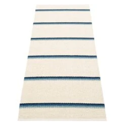 Pappelina Tapis Olle 70 x 180 cm, Bleu - Vanille