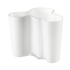 Iittala Vase Aalto 120 mm, Blanc