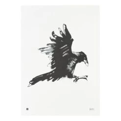 Teemu Järvi Illustrations Affiche Raven, 50 X 70 cm