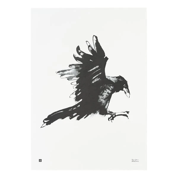 Teemu Järvi Illustrations Affiche Raven, 50 X 70 cm 1 Teemu Järvi Illustrations Affiche Raven, 50 X 70 cm