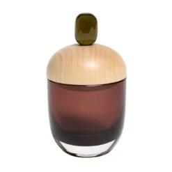 Katriina Nuutinen Boîte Lyyli, Moyen Modèle, Aubergine - olive