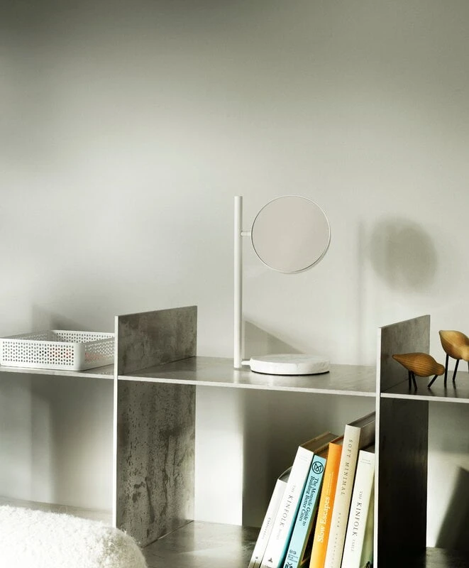 Normann Copenhagen Miroir De Table Pose, Blanc 2 Normann Copenhagen Miroir De Table Pose, Blanc – Image 2