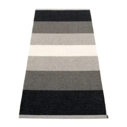 Pappelina Tapis Kim, 70 x 160 cm, Noir