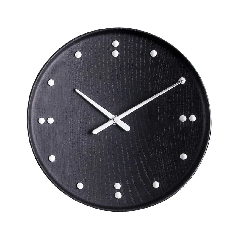 Architectmade FJ Clock 25 cm, Noir 1 Architectmade FJ Clock 25 cm, Noir