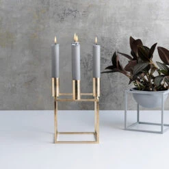 By Lassen Bougie, 16 pièces, Gris -Décoration D'Intérieur 22LAssen iso HV