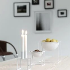 By Lassen Bol Kubus, Petit Modèle, Blanc 8 By Lassen Bol Kubus, Petit Modèle, Blanc -Décoration D'Intérieur 23ByLassen iso