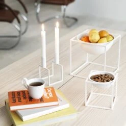 By Lassen Bol Kubus, Petit Modèle, Blanc 9 By Lassen Bol Kubus, Petit Modèle, Blanc -Décoration D'Intérieur 24ByLassen iso