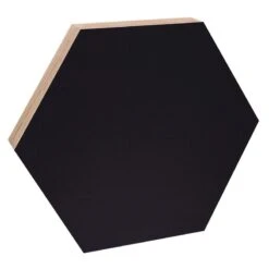Kotonadesign Tableau Hexagone Petit Format, Noir
