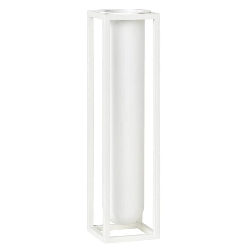 By Lassen Vase Kubus Flora, Blanc 1 By Lassen Vase Kubus Flora, Blanc