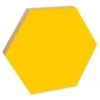 Kotonadesign Tableau Hexagone Grand Format, Jaune