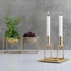 By Lassen Bougeoir Line, Laiton -Décoration D'Intérieur 311 ByLassen iso