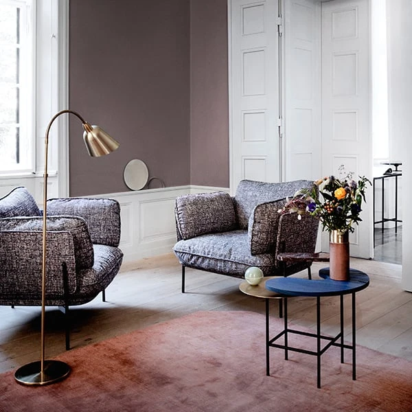 &Tradition Tapis The Moor AP6, 240 X 240 cm, Rouge Bruyère 3 &Tradition Tapis The Moor AP6, 240 X 240 cm, Rouge Bruyère – Image 3