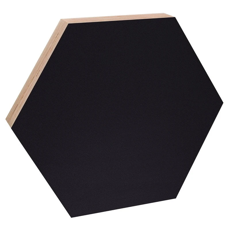 Kotonadesign Tableau Hexagone Grand Format, Noir 1 Kotonadesign Tableau Hexagone Grand Format, Noir