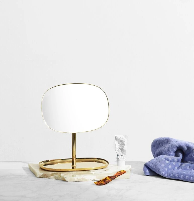 Normann Copenhagen Miroir Flip, Laiton 4 Normann Copenhagen Miroir Flip, Laiton – Image 4
