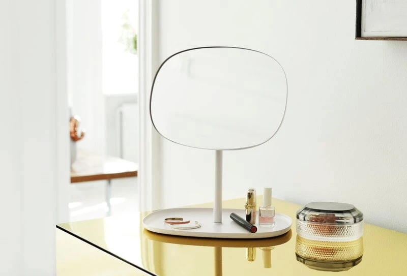 Normann Copenhagen Miroir Flip, Blanc – Image 5