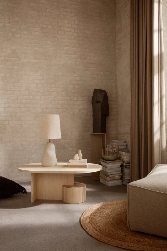 Ferm LIVING Petit Tapis Ovale En Jute Eternal, Naturel 2 Ferm LIVING Petit Tapis Ovale En Jute Eternal, Naturel – Image 2