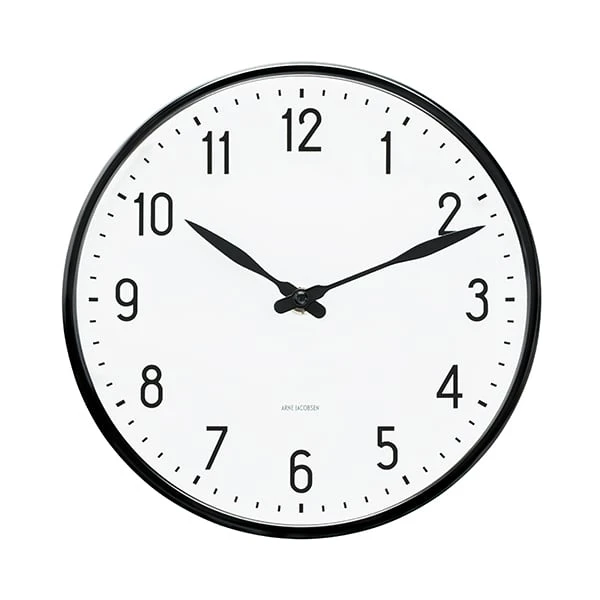 Arne Jacobsen Horloge Murale AJ Station, 21 cm 1 Arne Jacobsen Horloge Murale AJ Station, 21 cm
