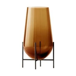MENU Vase Moyen Échasse, Ambre