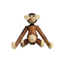 Kay Bojesen Singe En Bois Wooden Monkey, Modèle Mini, Teck