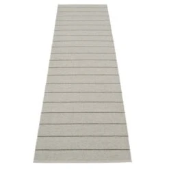 Pappelina Tapis Carl 70 X 270 cm, Gris - gris Fossile