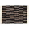 Roots Living Tapis Pilari, Bambou - laine, Carbone - marron