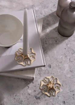 Skultuna Bougeoir Rose, Laiton 11 Skultuna Bougeoir Rose, Laiton -Décoration D'Intérieur 4Skultuna SL755 Rose EE