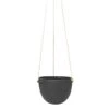 Ferm LIVING Grand Pot Suspendu Speckle, Gris Foncé