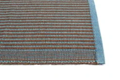 HAY Tapis Tapis, Châtaigne - Bleu -Décoration D'Intérieur 541711 Tapis Mat 60x95 chestnut and blue detail