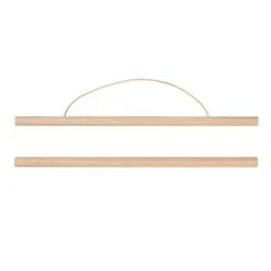 Teemu Järvi Illustrations Cadre Pour Affiche Wooden, 40 cm