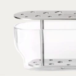 Fritz Hansen Long Vase Ikebana, Acier -Décoration D'Intérieur 5B88968FA69845F4A018EAC14BB6D336