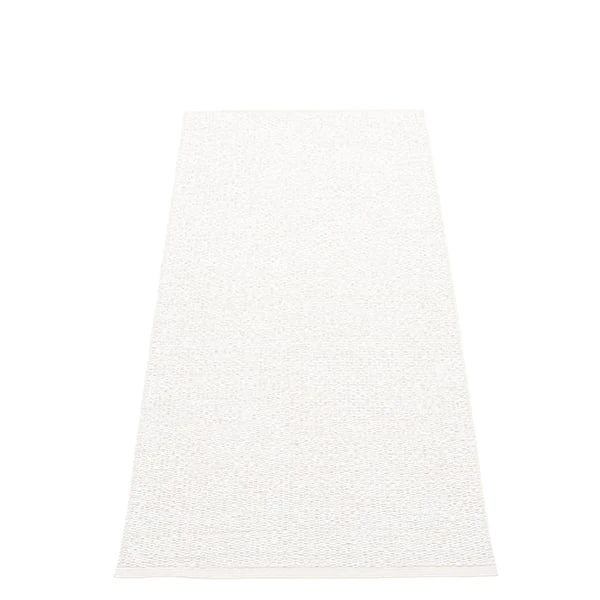 Pappelina Tapis Svea, 70 X 160 cm, Blanc Métallisé 1 Pappelina Tapis Svea, 70 X 160 cm, Blanc Métallisé