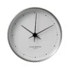Georg Jensen Horloge Murale Henning Koppel, 22 cm, Acier Inoxydable