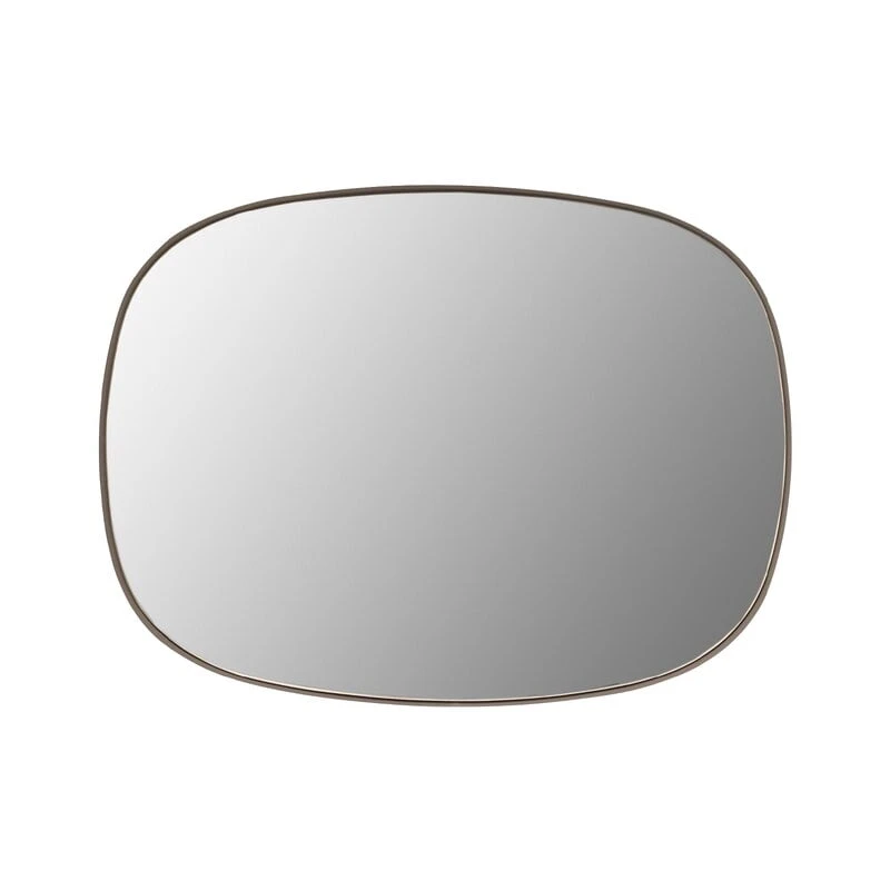 Muuto Petit Miroir Framed, Taupe - Transparent 1 Muuto Petit Miroir Framed, Taupe - Transparent